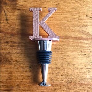 Miicol Monogram Wine Bottle Stopper